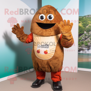 Rust Falafel maskot kostume...