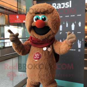 Rust Falafel maskot drakt...