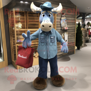  Moose mascotte kostuum...