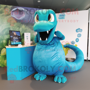 Cyan Titanoboa mascotte...