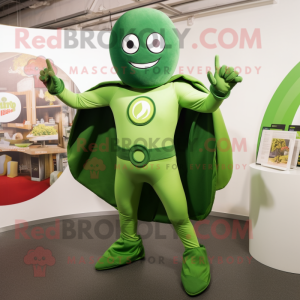 Olive Superhero mascotte...