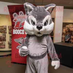 Silver Bobcat mascotte...