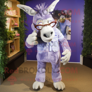 Lavender Donkey mascotte...
