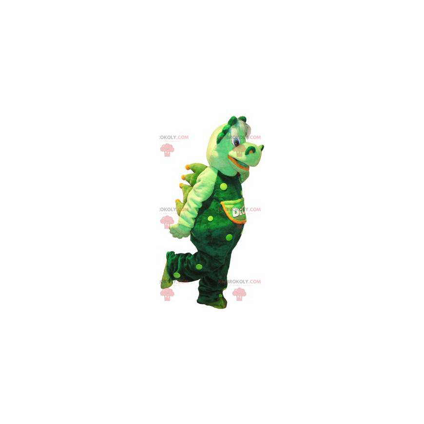 Giant and very realistic green crocodile mascot - Redbrokoly.com Giant and very realistic green crocodile mascot - Redbrokoly.com
