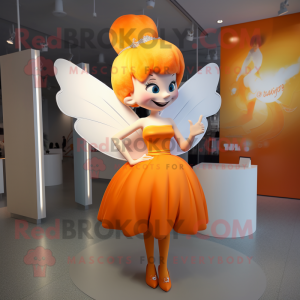 Orange Tooth Fairy mascotte...