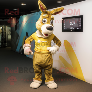 Gold Donkey mascotte...