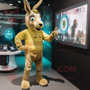 Gold Donkey mascotte...