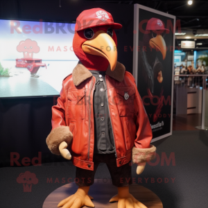 Red Albatross maskot...