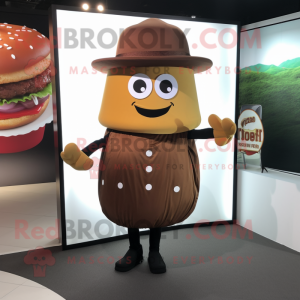 Brown-Burgers Maskottchen...
