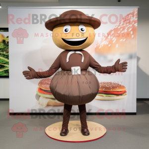 Brown Burgers maskot...