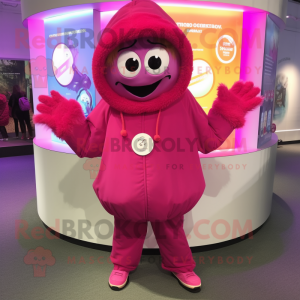 Magenta But mascotte...