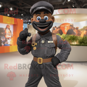 Black Soldier mascotte...