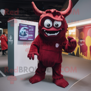 Maroon Demon mascotte...