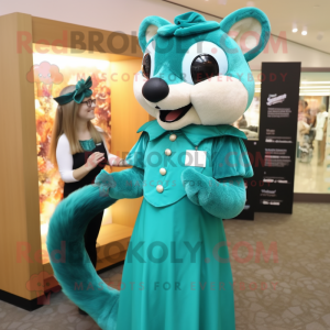 Teal Marten mascotte...