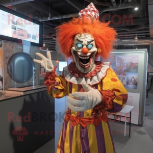 Rust Evil Clown mascotte...