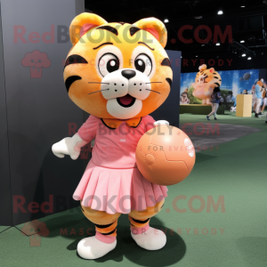 Peach Tiger mascotte...
