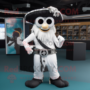 White Pirate mascotte...