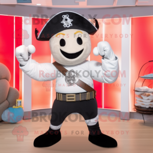 White Pirate mascotte...