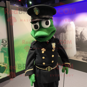 Black Green Beret mascotte...