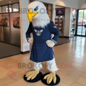 Navy Bald Eagle maskot...