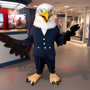 Navy Bald Eagle maskot...