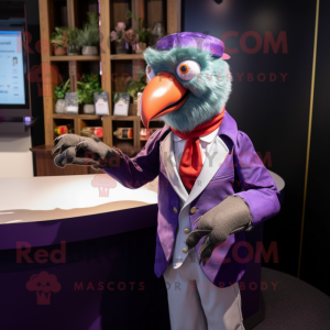 Lavender Parrot mascotte...