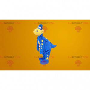 Beroemde blauwe draak mascotte - Danone Costume - Mascottes beroemde mensen - REDBROKO_064 - RedBrokoly.com