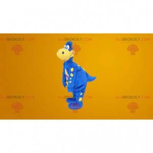 Famosa mascote do dragão azul - Traje Danone - Redbrokoly.com