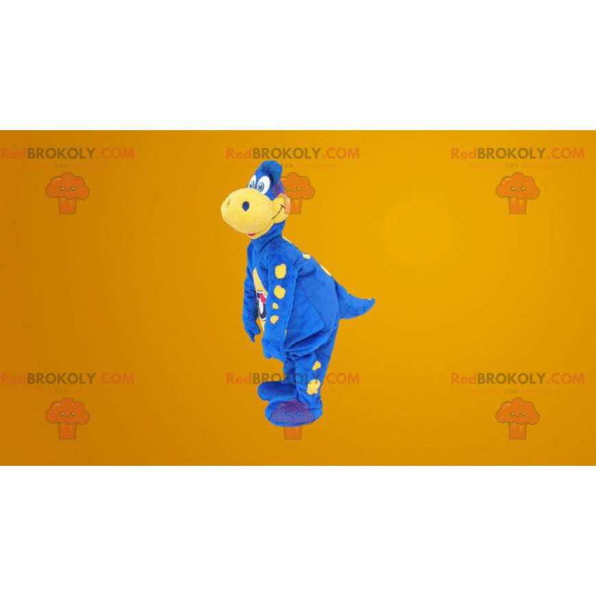 Famosa mascotte drago blu - Costume Danone - Redbrokoly.com