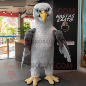 Silver Haast S Eagle maskot...