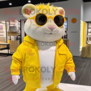 Citrongul hamster maskot...