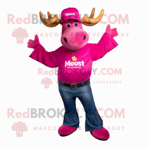 Magenta eland mascotte...