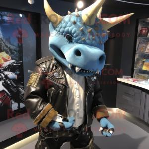  Triceratops maskot kostume...