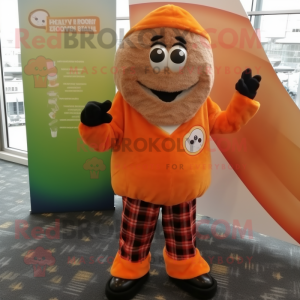Orange Falafel maskot...