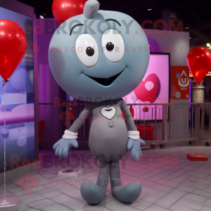 Balony w kształcie szarego...