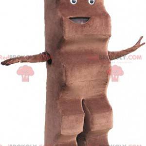 Giant chocolate bar mascot - Redbrokoly.com