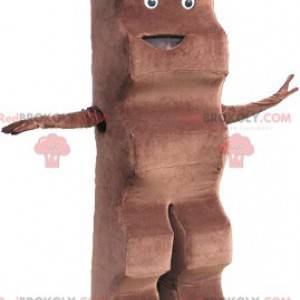 Mascotte gigante della barretta di cioccolato - Redbrokoly.com