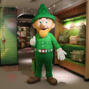 Olive Leprechaun mascotte...