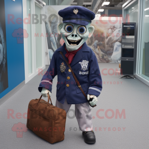 Navy Zombie mascotte...