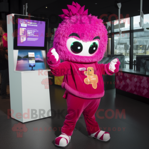 Postava maskota Magenta Pop...