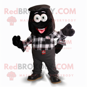 Black Candy maskot kostym...