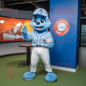 Sky Blue Momentum mascotte...