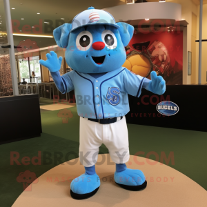 Sky Blue Momentum mascotte...