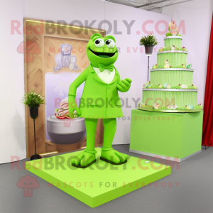 Lime Green bruidstaart...