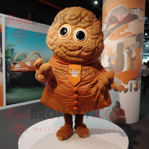 Brown Croissant mascotte...