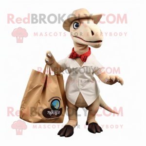 Cream Parasaurolophus...