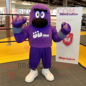 Purple Boxing Glove...