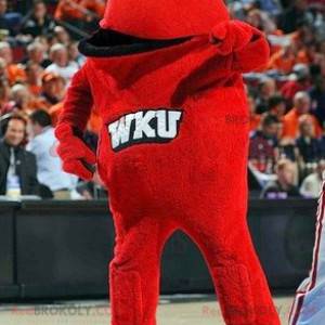 Giant red monster mascot - Redbrokoly.com