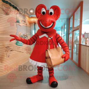  Lobster mascotte kostuum...