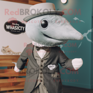 Gray Whale maskot kostume...